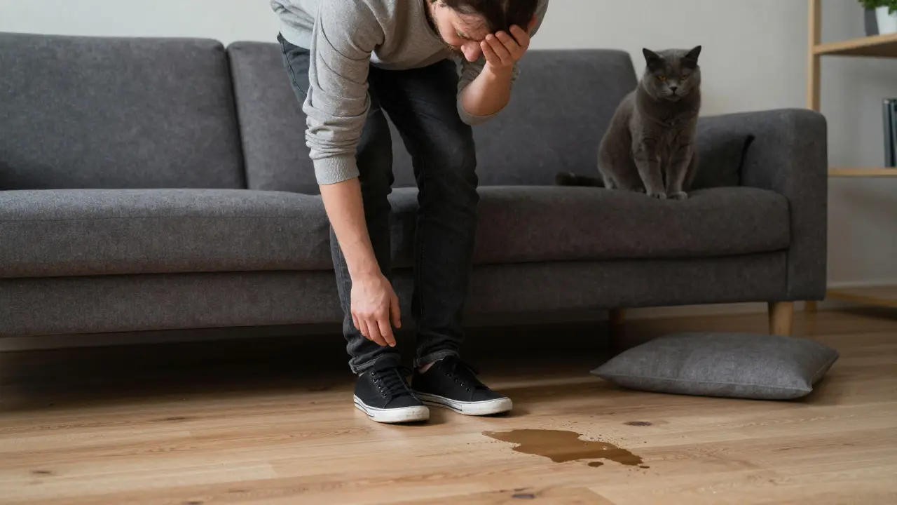 Proč kočka močí po bytě? Příčiny, řešení a tipy na stelivo