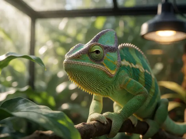 Jak dlouho vydrží chameleon bez jídla? Průvodce pro majitele terárií